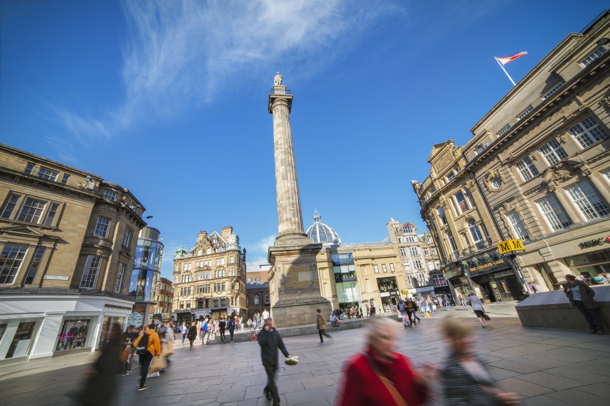 Grey's Monument, © NewcastleGateshead Initiative/Public Domain